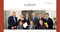 Desktop Screenshot of bestattungen-ellermann.de